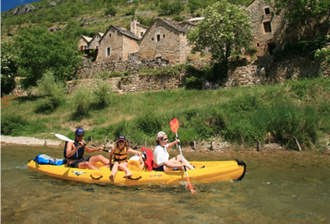 évasion canoe gorges du tarn