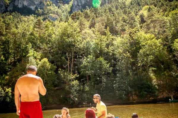 le Soulio, kanoe kayak sur le Tarn