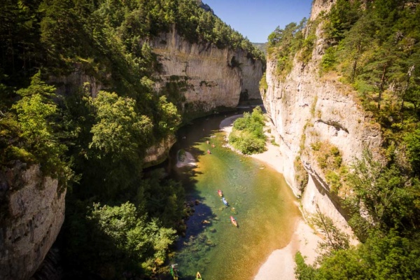 le Soulio, kanoe kayak sur le Tarn